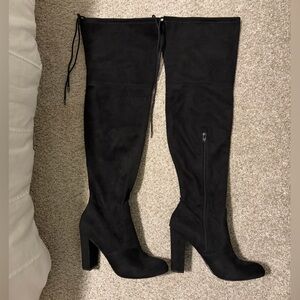 a new day Black Over-the-Knee Women's Boots